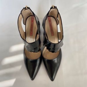 Capezzani Hand Painted Italian Leather Heels